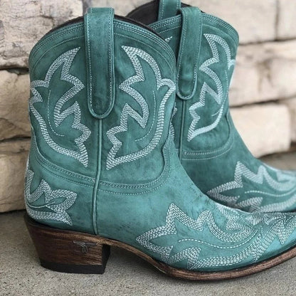 Women’s Western Embroidered Cowboy Boots