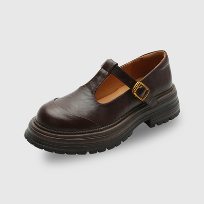 Zapatos Farisse con barra en T