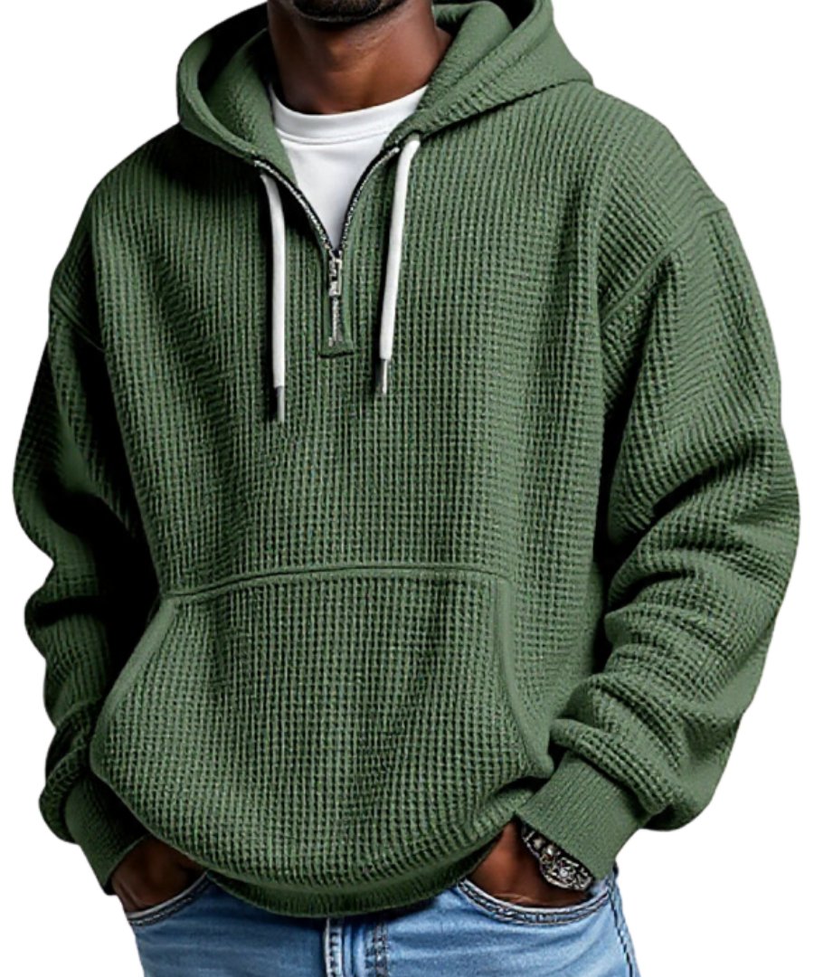 Stand-Collar Zip Pocket Shirt