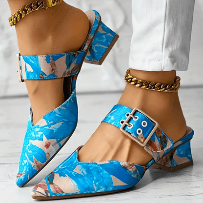 Bello | Tacones Arcoíris Vibrantes