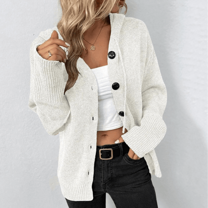 Dana | Cárdigan con capucha de invierno para mujer