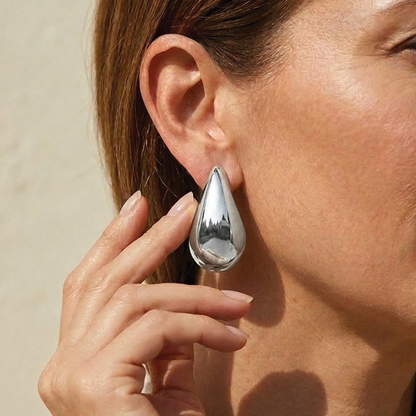 Susan - Pendientes llamativos en forma de lágrima