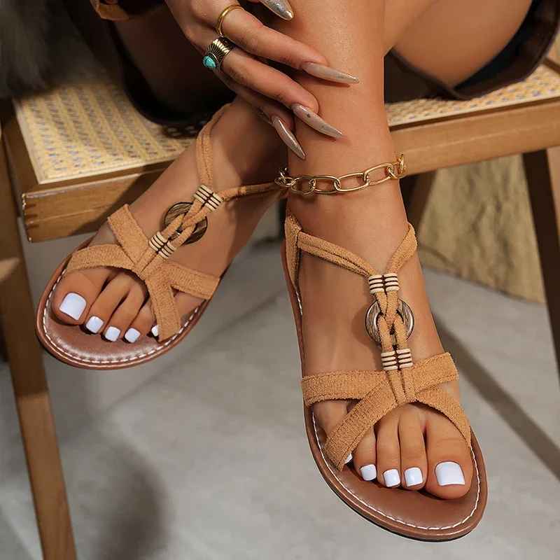 Roman Style Comfort Flat Sandals