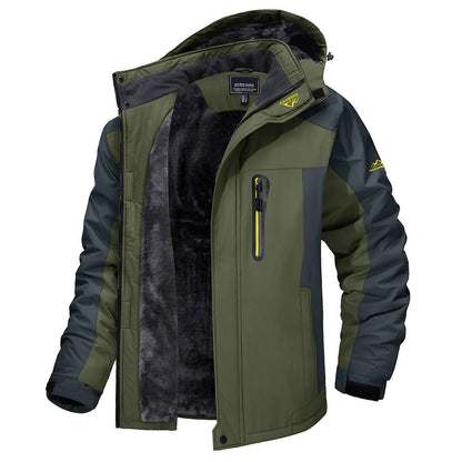 Aiden | Chaquetas de invierno resistentes con cremallera para hombre
