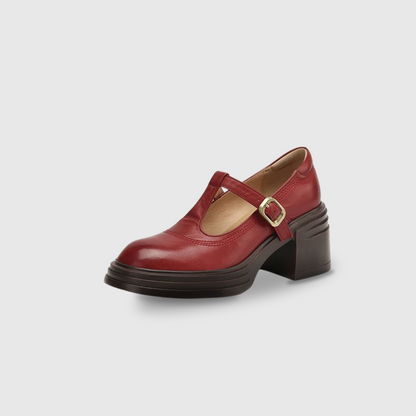Zapatos de tacón grueso Elvana