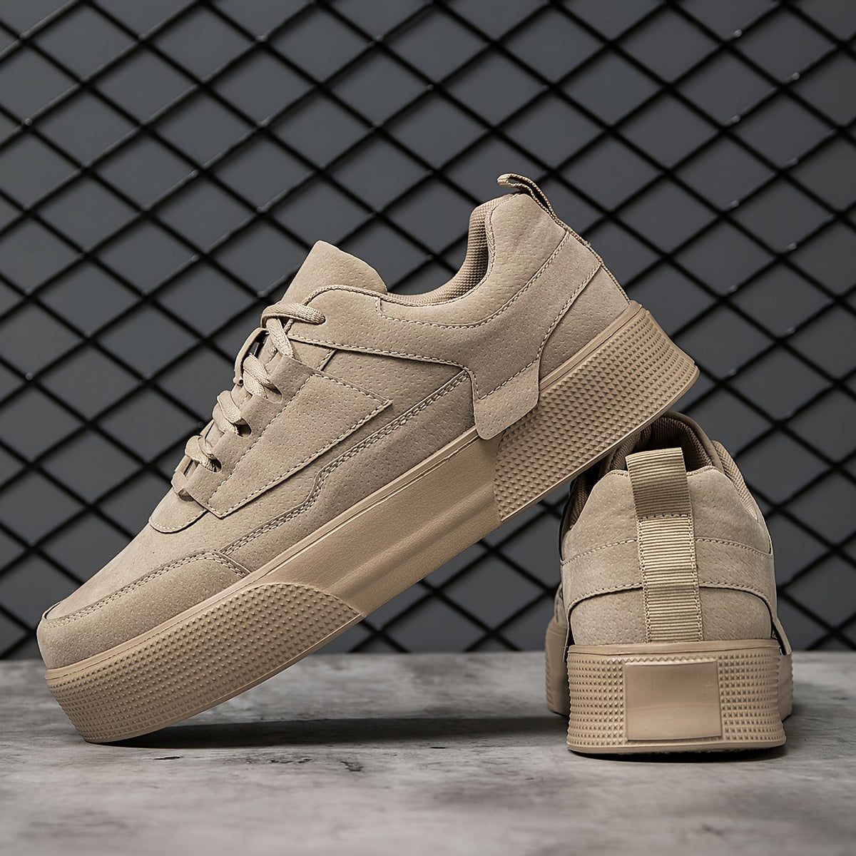 Anthony | Men’s Chunky Sole Lace Up Street Sneakers