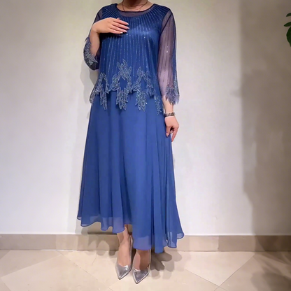 Vestido midi informal con estilo
