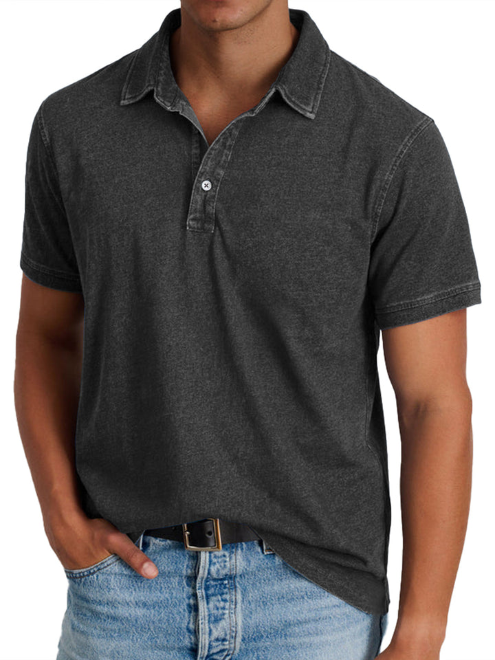 Classic Collar Polo Shirt