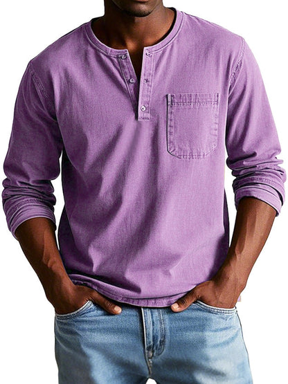 Classic Vintage Long-Sleeve Shirt
