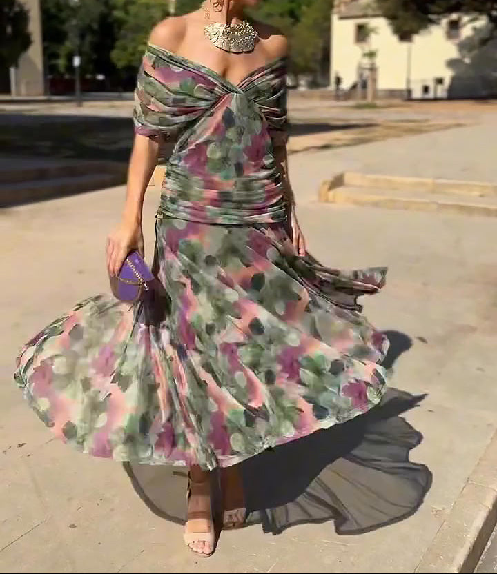 Althea™ | Wrap Dress with Elegant Fluid Line