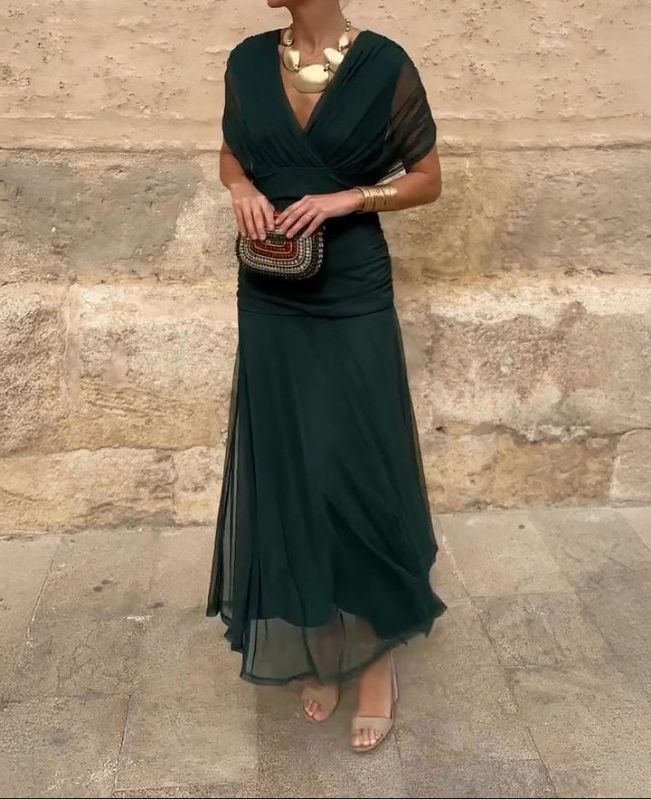Althea™ | Wrap Dress with Elegant Fluid Line