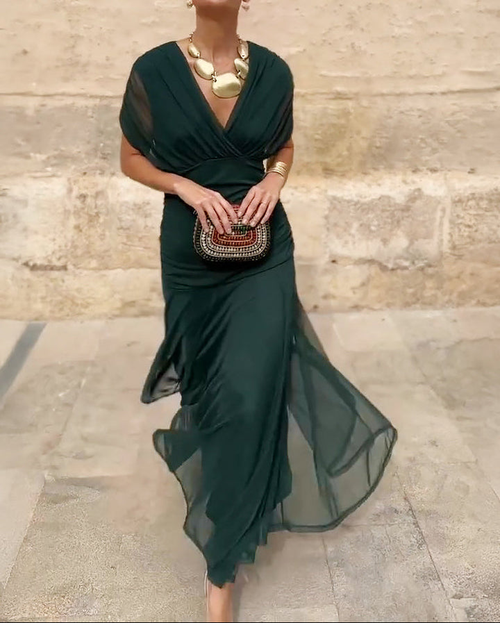 Althea™ | Wrap Dress with Elegant Fluid Line