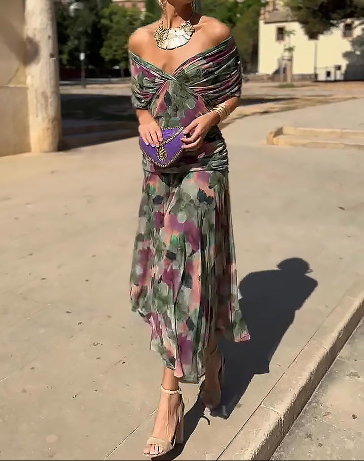 Althea™ | Wrap Dress with Elegant Fluid Line