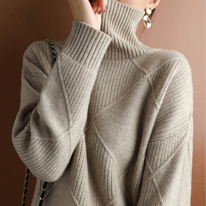 Natalie | Women’s Cozy Oversized Ribbed Knit Sweater