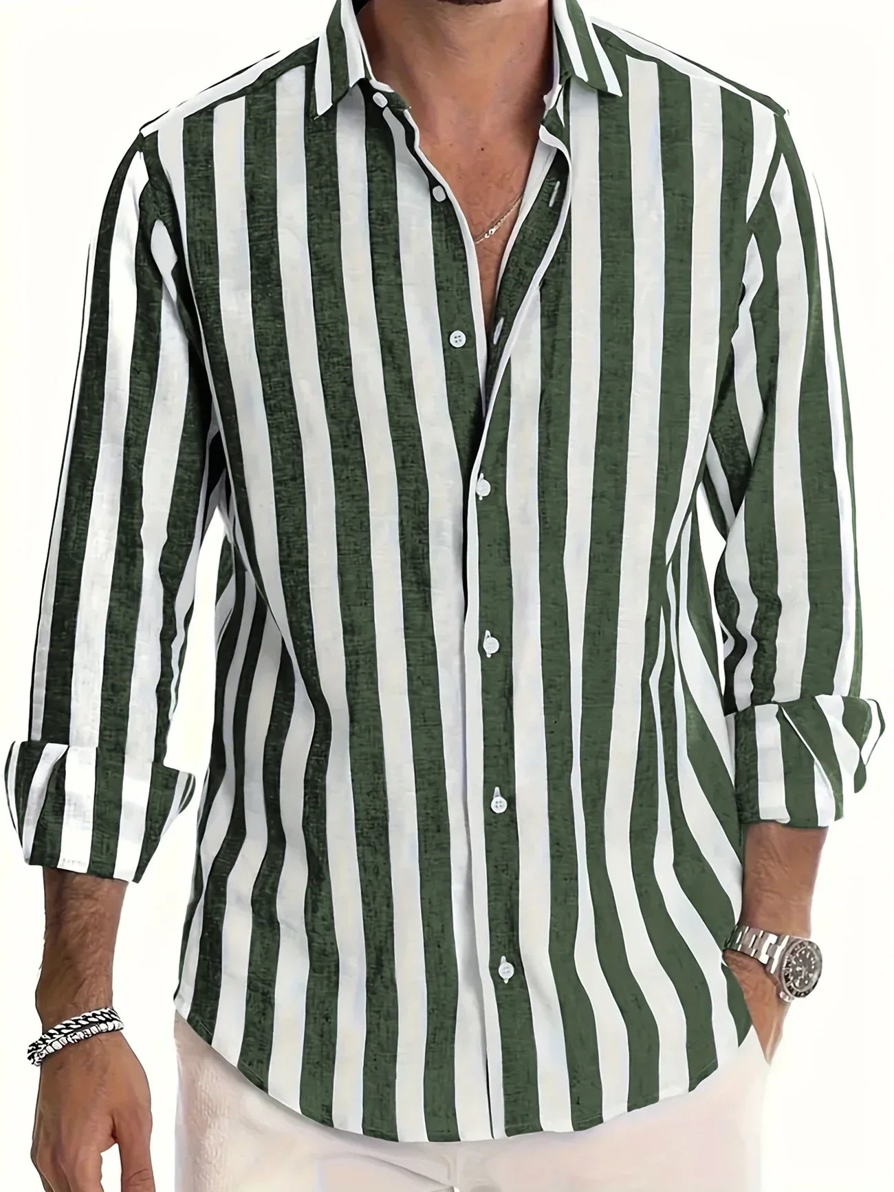 Classic Striped Summer Shirt