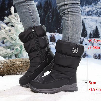 Botas de invierno cálidas e impermeables. 