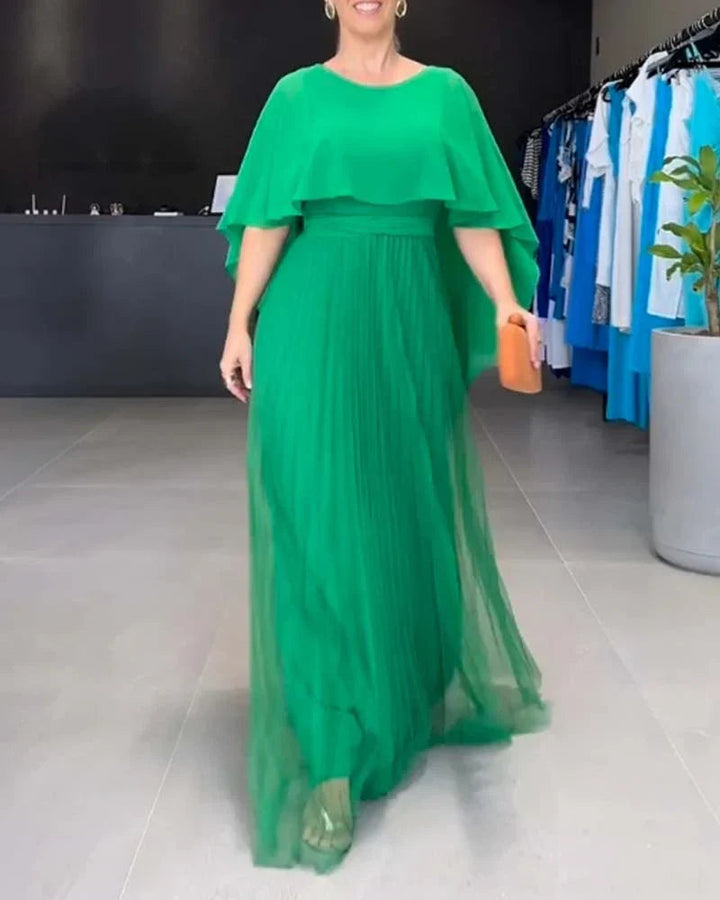Women’s Formal Pleated Floor Length Dress