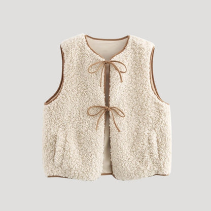 Alyssa | Women’s Spring Tie-Front Cozy Vest