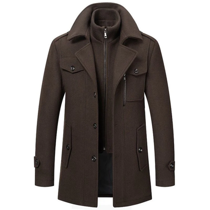 Two-Piece Winter Coat for Men