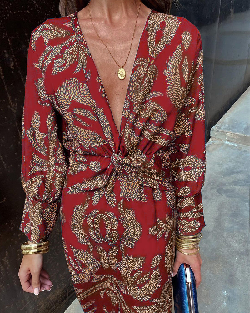 Refined Midi Dress