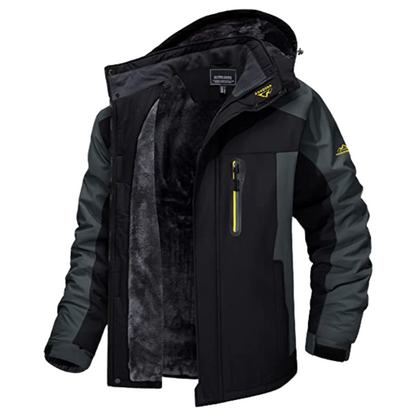Aiden | Chaquetas de invierno resistentes con cremallera para hombre
