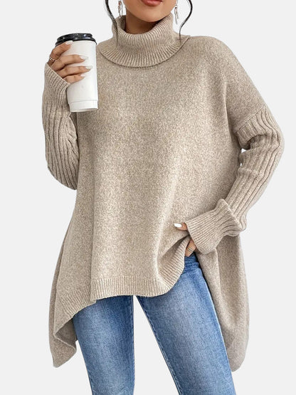 LONG TURTLENECK SWEATER