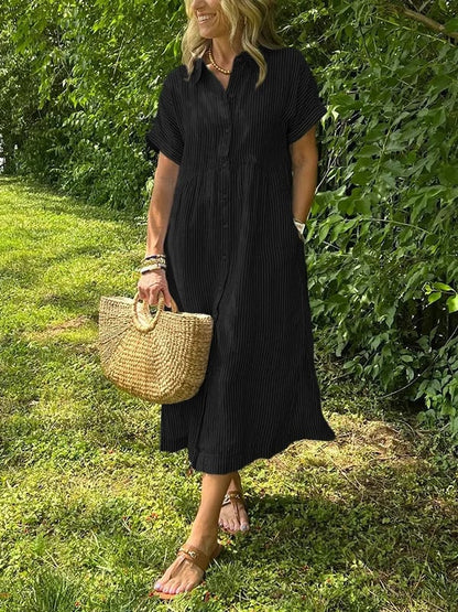 Celira – Camisa a Rayas con Botones