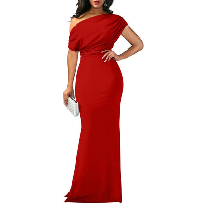 ROSELYN™ – Elegante vestido de noche ajustado con hombros descubiertos