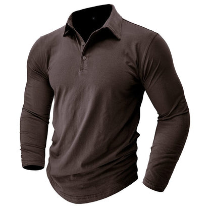 Muscle Fit Longsleeve Polo