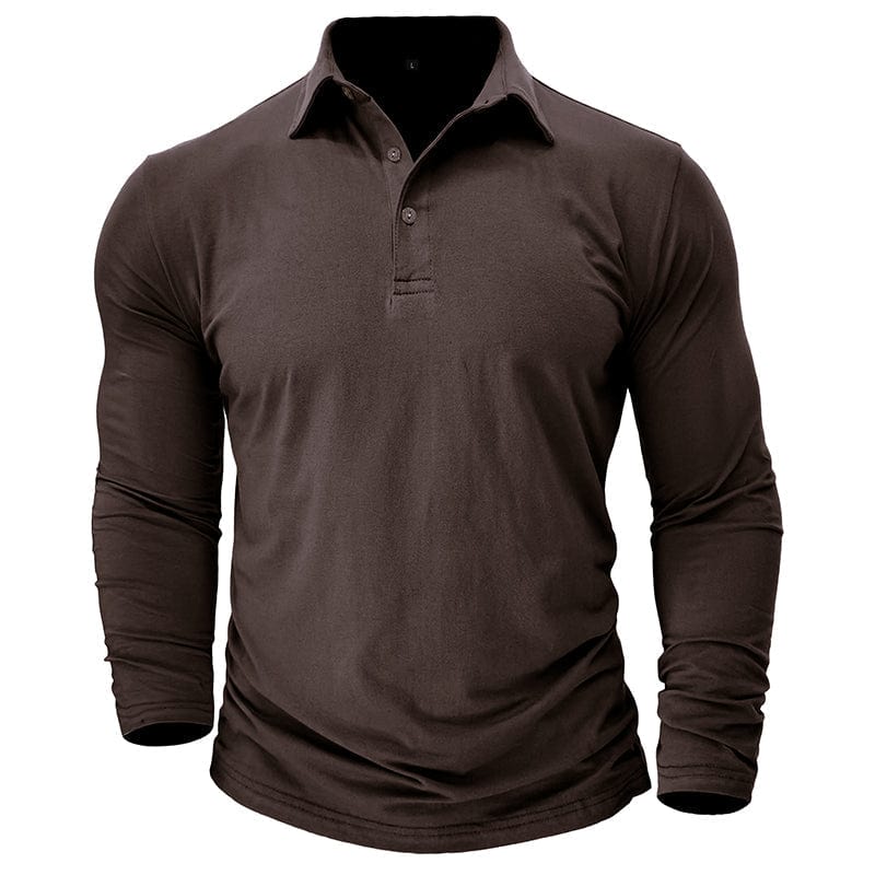 Muscle Fit Longsleeve Polo
