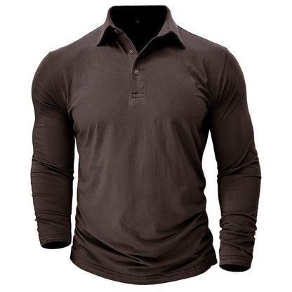 Muscle Fit Longsleeve Polo