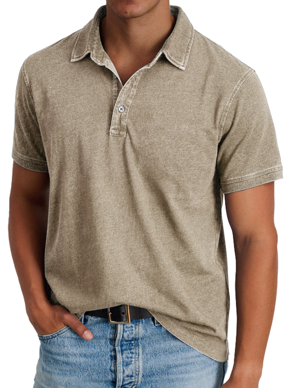 Classic Collar Polo Shirt