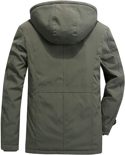 Austin | Chaquetas de invierno resistentes con capucha para hombre