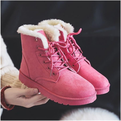Kayla | Botines con cordones de invierno para mujer
