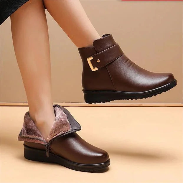 Isabel | Botas de invierno cómodas para mujer con detalle de correa