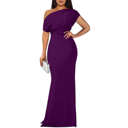 ROSELYN™ – Elegante vestido de noche ajustado con hombros descubiertos
