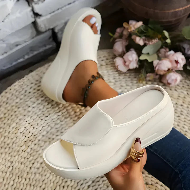 Eliza™ – Sandalias ortopédicas de cuña sin cordones