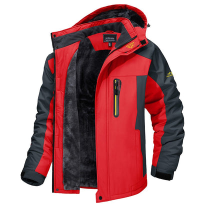 Aiden | Chaquetas de invierno resistentes con cremallera para hombre