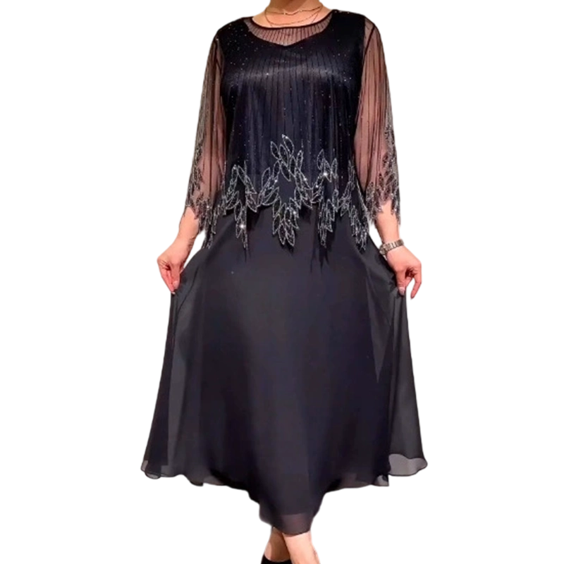 Vestido midi informal con estilo