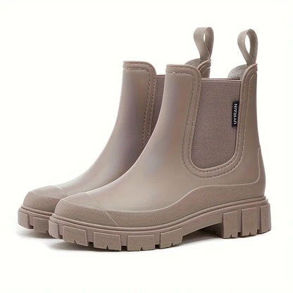 Stella | Botas Chelsea impermeables sin cordones para mujer