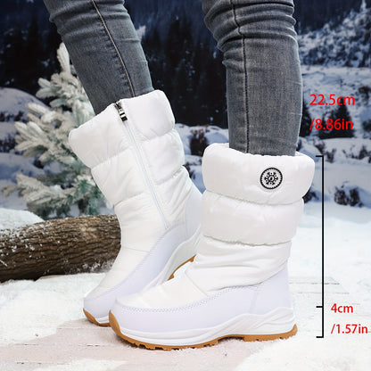 Botas de invierno cálidas e impermeables. 