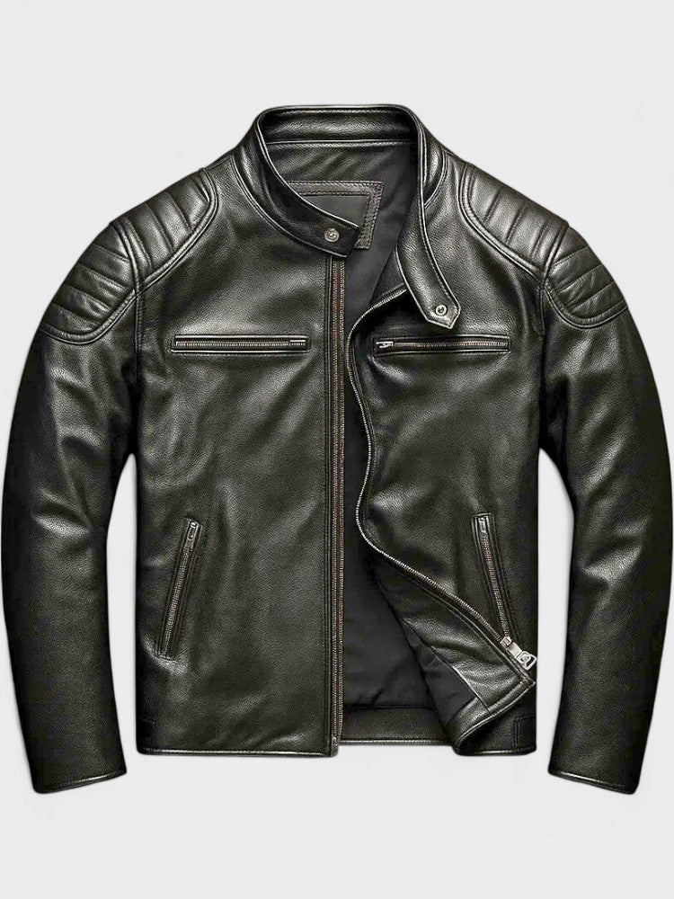 Troels™ | Chaqueta de cuero de primera calidad