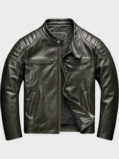 Troels™ | Chaqueta de cuero de primera calidad