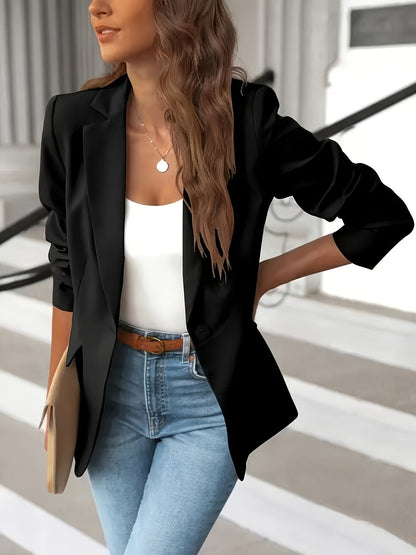 Bella | Blazer informal de un solo botón para mujer
