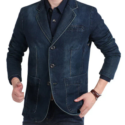 Aiden | Blazer vaquero informal y formal de moda para hombre