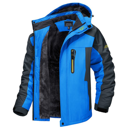Aiden | Chaquetas de invierno resistentes con cremallera para hombre
