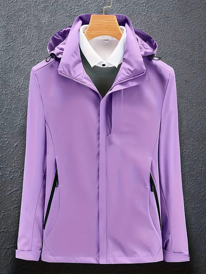 Alyssa | Chaqueta de invierno con capucha y cierre de cremallera para mujer