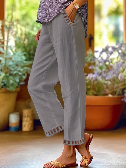 Wren – Pantalones cortos con ribete en contraste y corte relajado