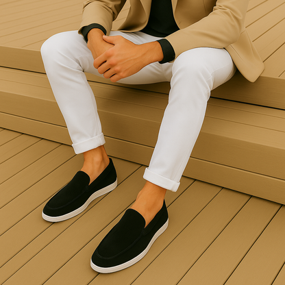 Luca | Mocasines elegantes de ante