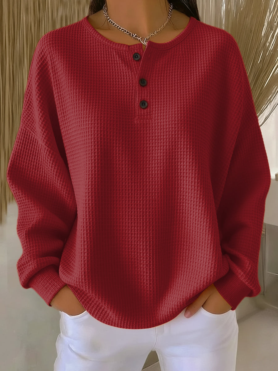 ANNE | Sudadera casual con cuello 